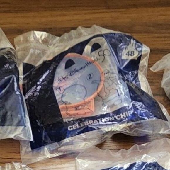 Walt Disney World 50th McDonald's Celebration Chip - Picture 1 of 1